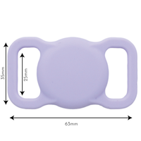 AirTag Holder | Harness or Collar Mounted (M/L Size) | Lilac