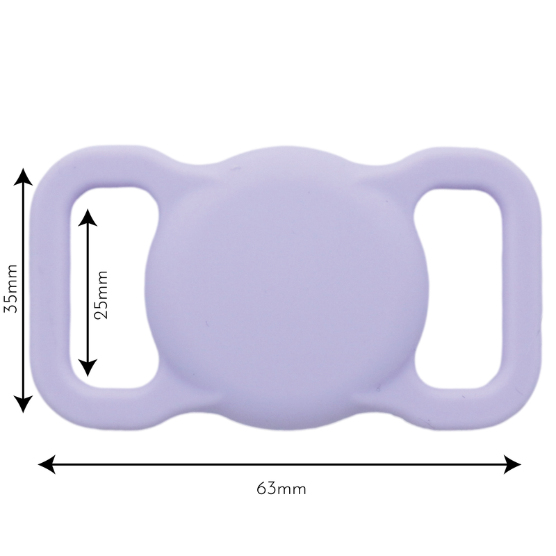 AirTag Holder | Harness or Collar Mounted (M/L Size) | Lilac