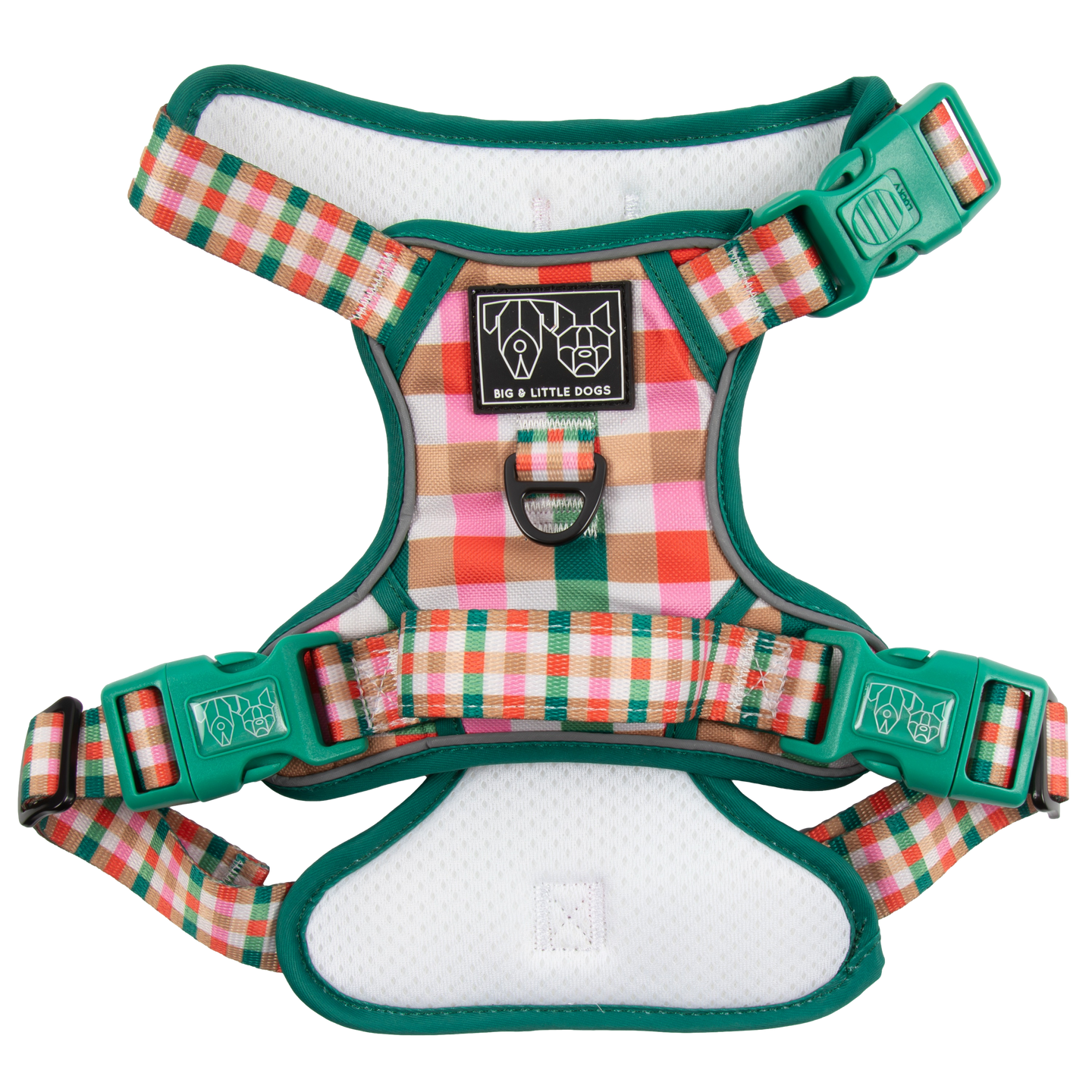 CHRISTMAS EXTRAVAGANZA BOX: "Candy Lane Plaid" All-Rounder Harness & Collar