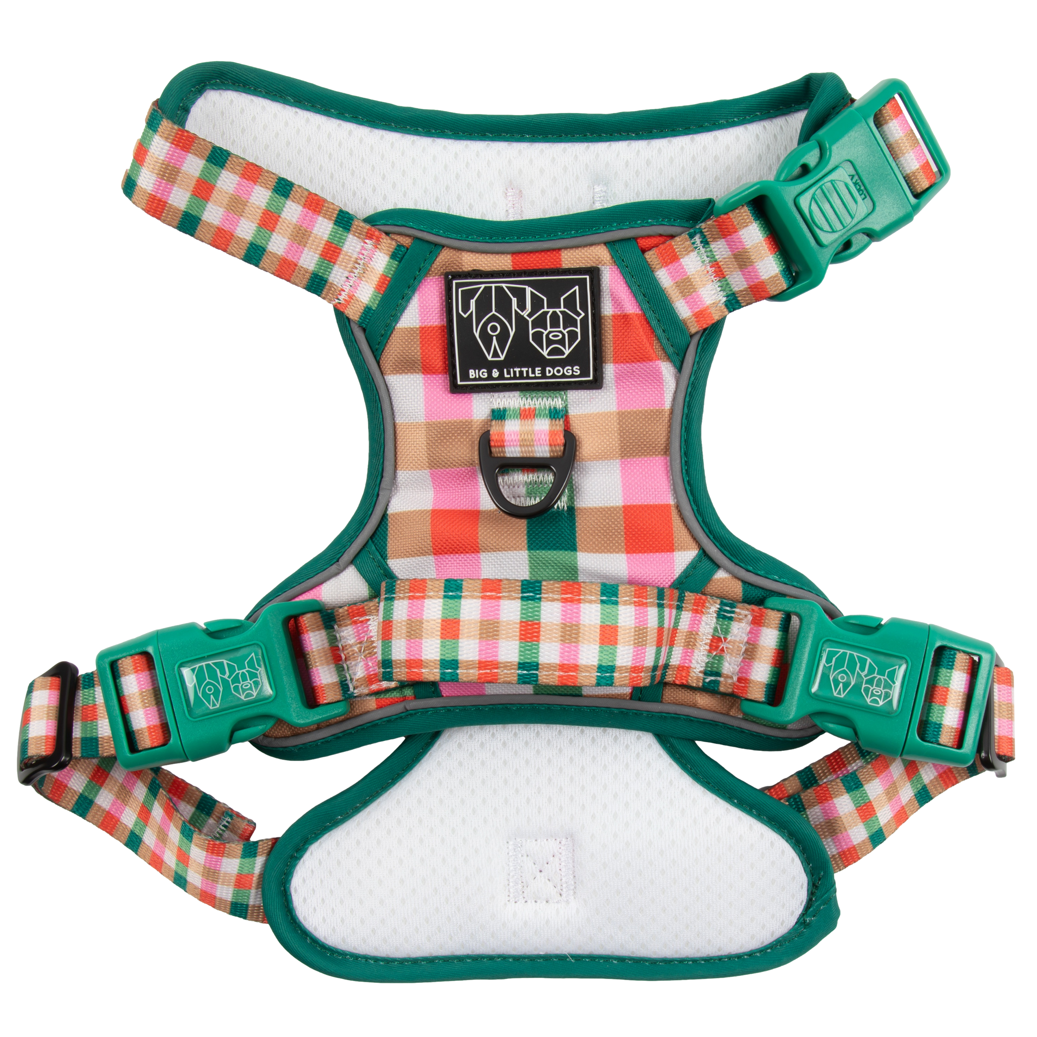 CHRISTMAS EXTRAVAGANZA BOX: "Candy Lane Plaid" All-Rounder Harness & Collar