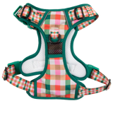 THE ALL-ROUNDER DOG HARNESS: Candy Lane Plaid