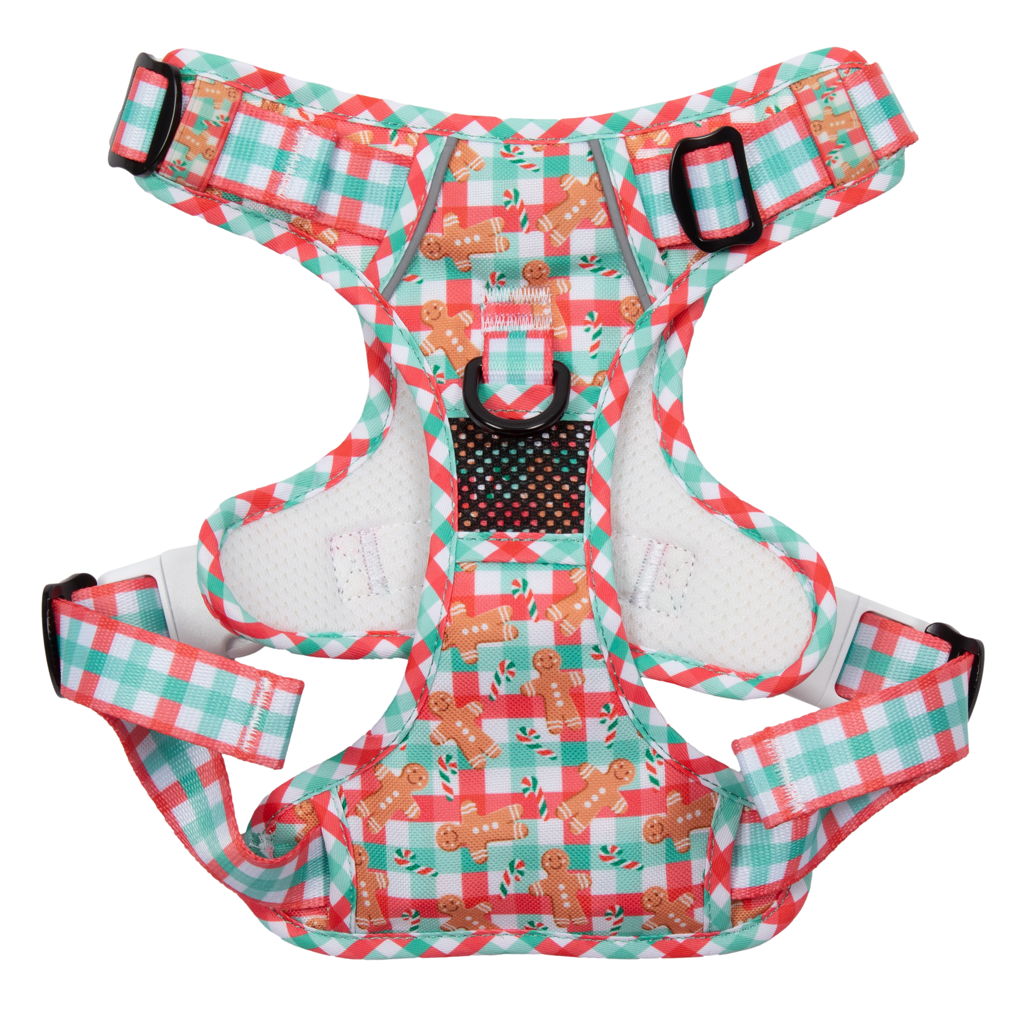 THE ALL-ROUNDER DOG HARNESS: Christmas Gingerbread {FINAL SALE}