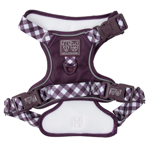 THE ALL-ROUNDER DOG HARNESS: Plum