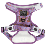 THE ALL-ROUNDER DOG HARNESS: Purple Fairy Bread