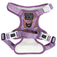 THE ALL-ROUNDER DOG HARNESS: Purple Fairy Bread