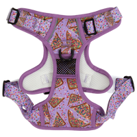 THE ALL-ROUNDER DOG HARNESS: Purple Fairy Bread