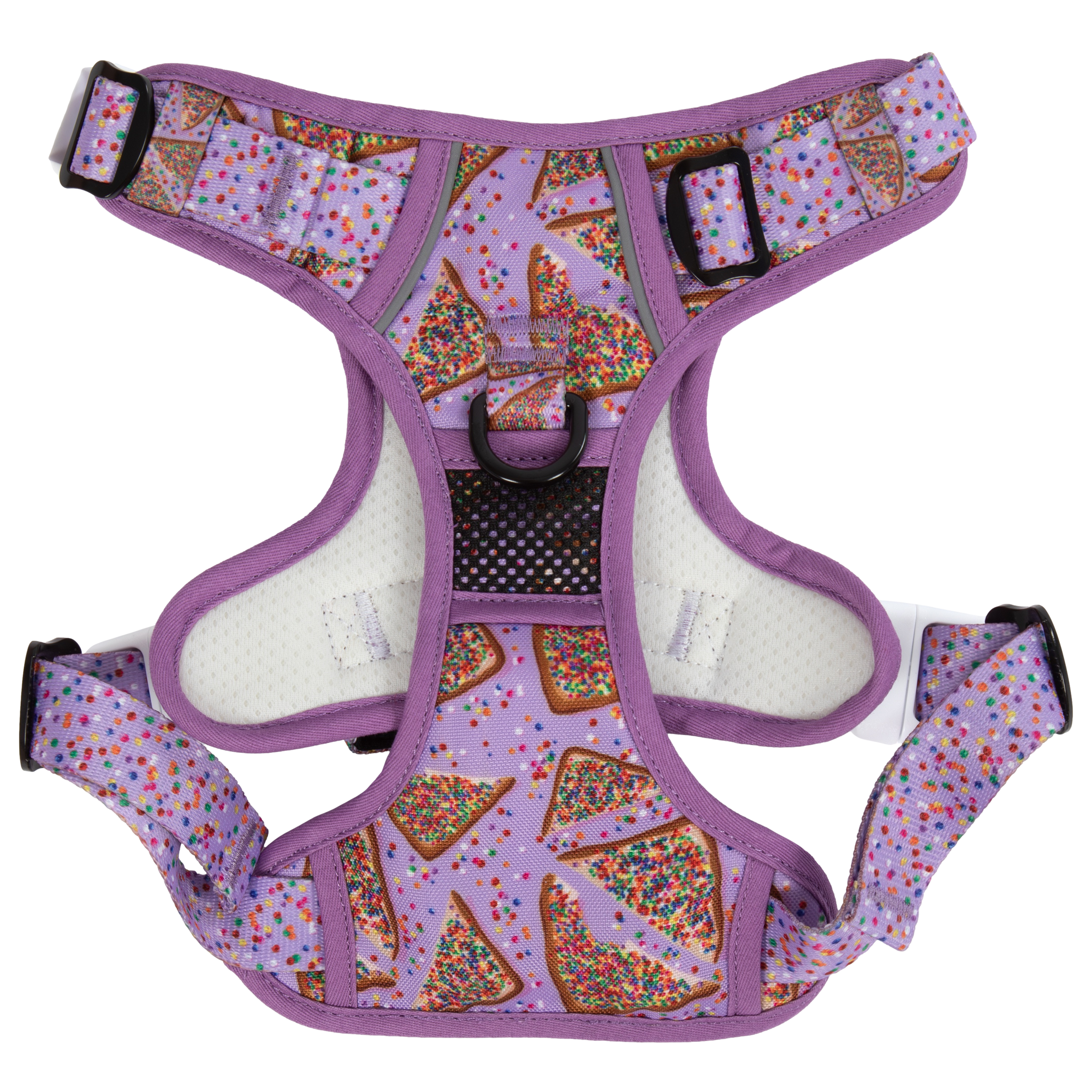 THE ALL-ROUNDER DOG HARNESS: Purple Fairy Bread