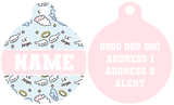 Pet ID Tag | Lil' Angel (Pink)