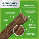 DOG TREATS: Bell & Bone Adult Dog Dental Stick Medium - Chicken, Mint & Seaweed