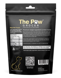 DOG TREATS | The Paw Grocer: Freeze Dried Duck Heart 72g