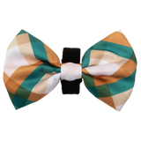 DOG COLLAR (+ BOW TIE option): Grandpa Plaid