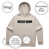 BLD LIFESTYLE CLUB HOODIE: "Breed Mum" | Bone (Vinyl)