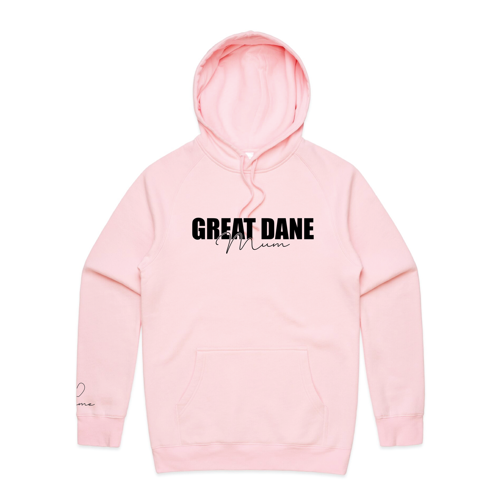 BLD LIFESTYLE CLUB HOODIE: "Breed Mum" | Pink (Vinyl)