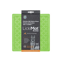 LICKIMAT: Buddy Original Slow Food Anti-Anxiety Licking Mat - Green