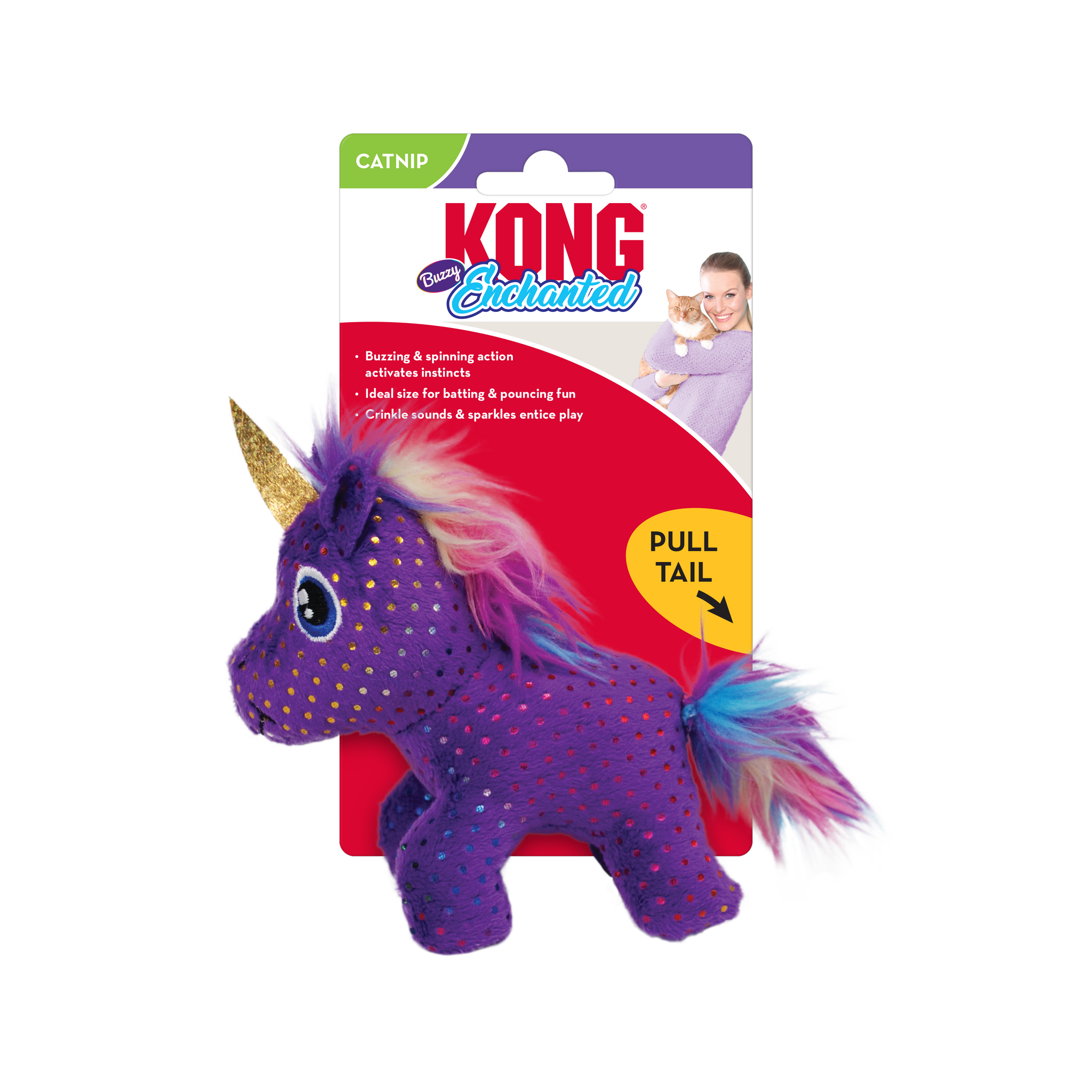 KONG (CAT): Enchanted Buzzy Unicorn