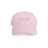 BLD LIFESTYLE CLUB CAP: Baby Pink (with quote)