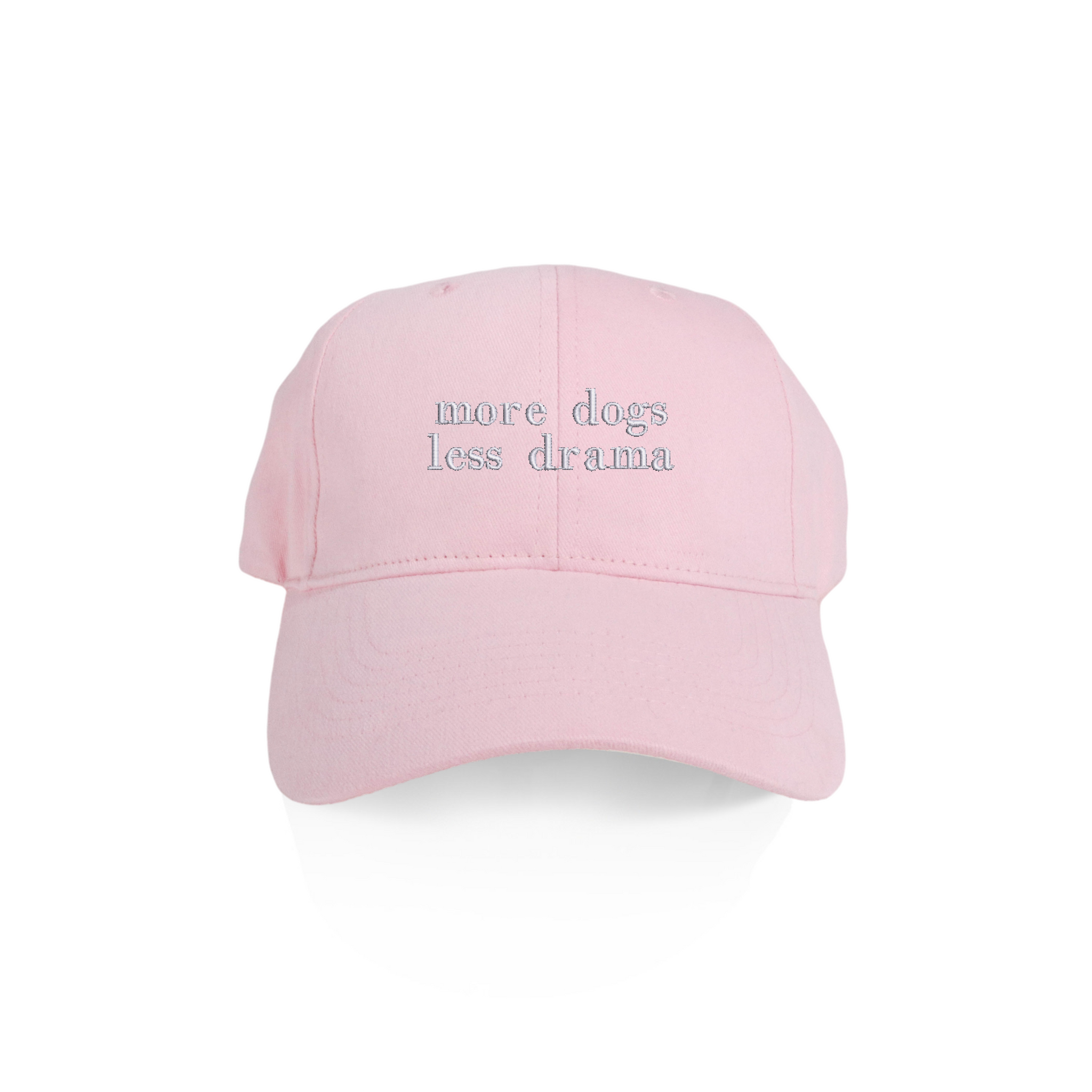 BLD LIFESTYLE CLUB CAP: Baby Pink (with quote)