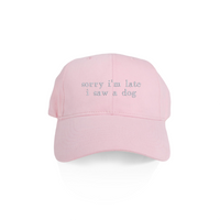 BLD LIFESTYLE CLUB CAP: Baby Pink (with quote)