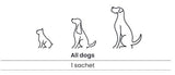 DOG SUPPLEMENT | Zamipet High Strength Probiotics + Relax & Calm | 30 Satchels