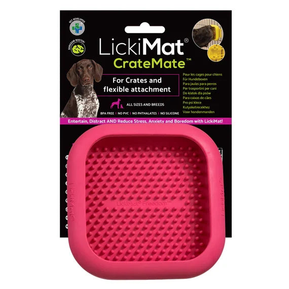LICKIMAT: Crate Mate - Red