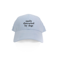 BLD LIFESTYLE CLUB CAP: Blue (with quote)