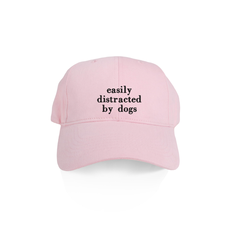 BLD LIFESTYLE CLUB CAP: Baby Pink (with quote)