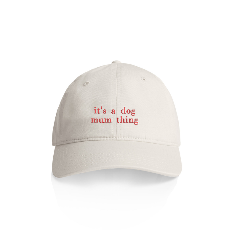 BLD LIFESTYLE CLUB CAP: Ecru (with quote)