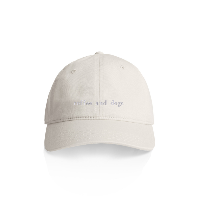 BLD LIFESTYLE CLUB CAP: Ecru (with quote)