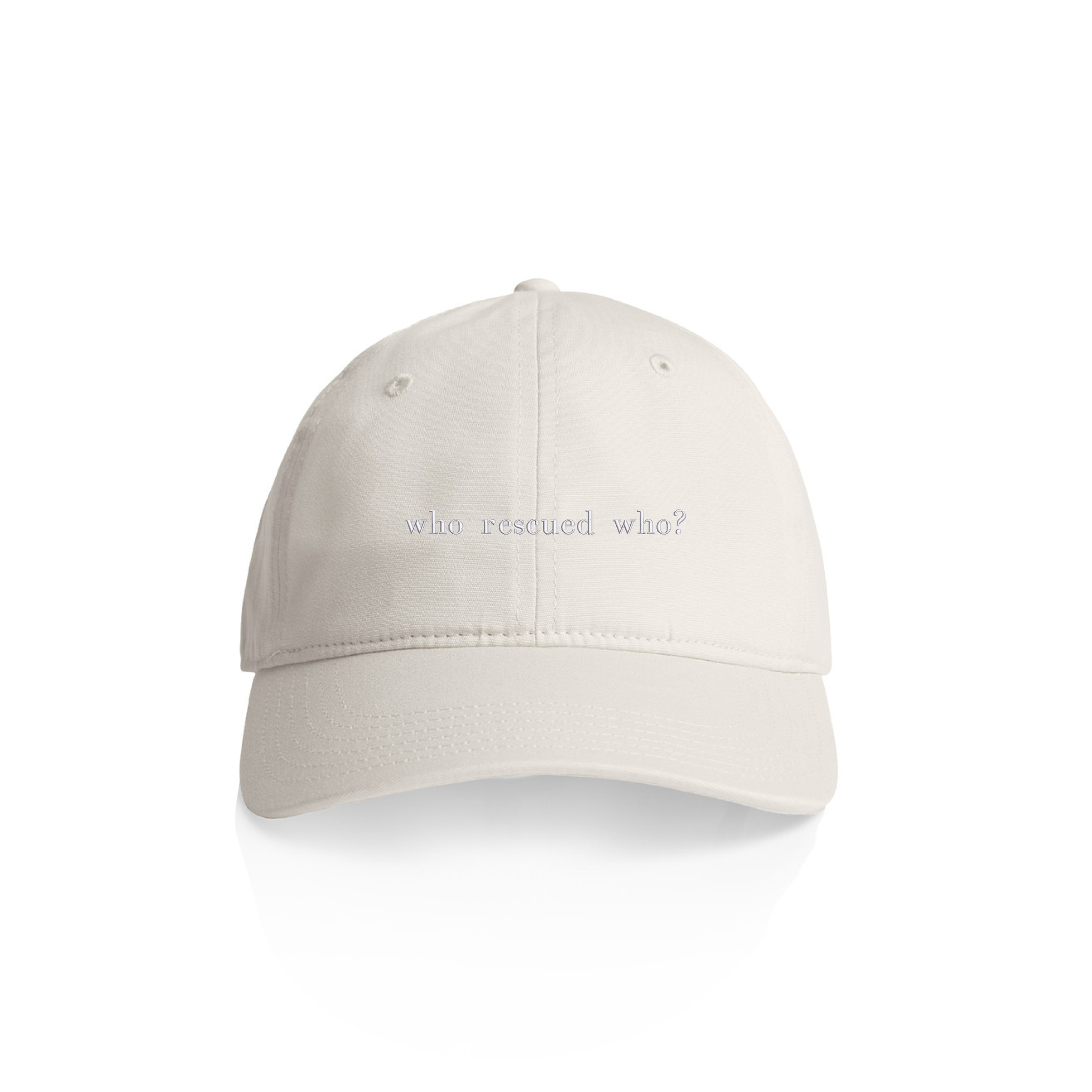 BLD LIFESTYLE CLUB CAP: Ecru (with quote)