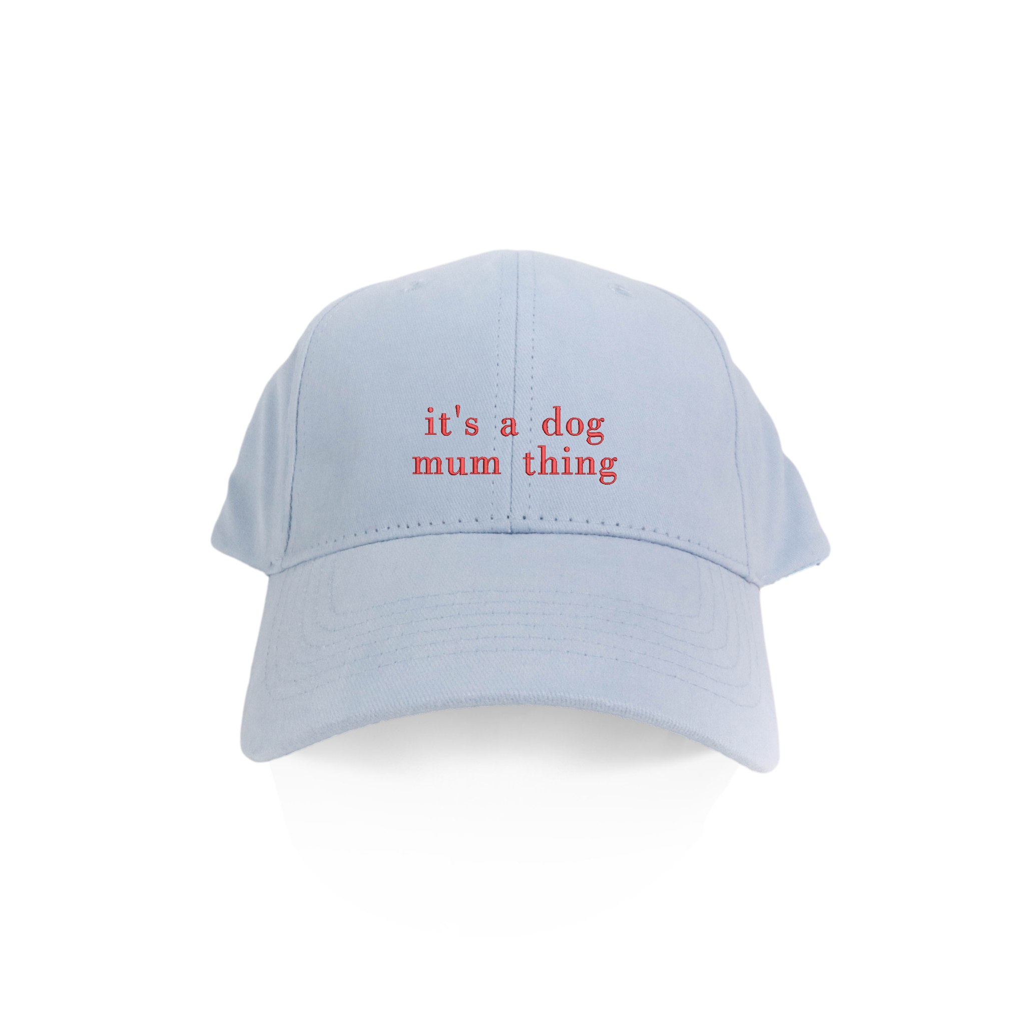 BLD LIFESTYLE CLUB CAP: Blue (with quote)