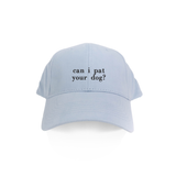 BLD LIFESTYLE CLUB CAP: Blue (with quote)