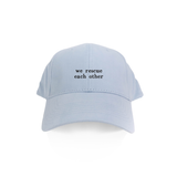 BLD LIFESTYLE CLUB CAP: Blue (with quote)