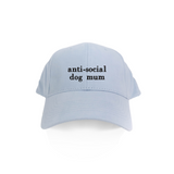 BLD LIFESTYLE CLUB CAP: Blue (with quote)
