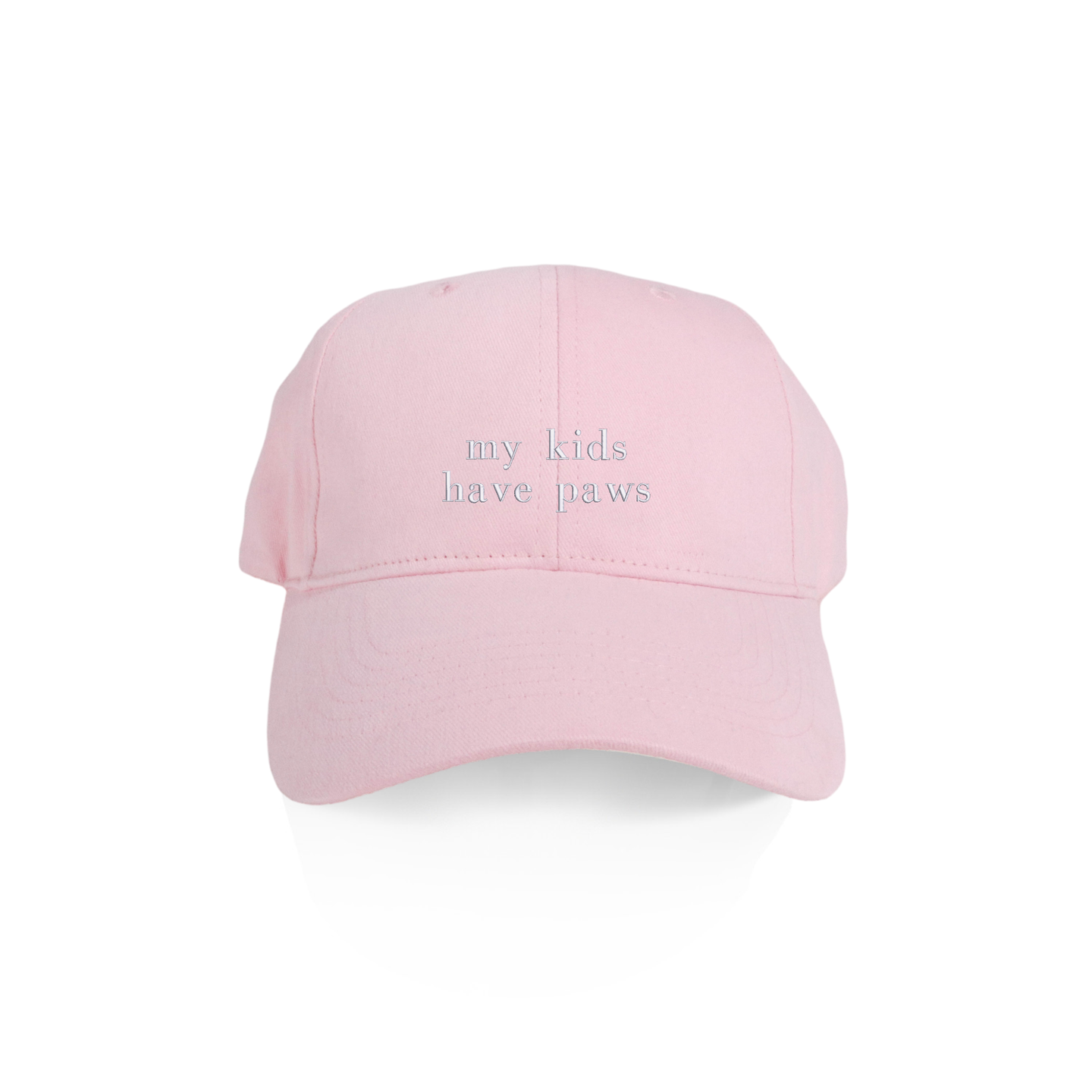 BLD LIFESTYLE CLUB CAP: Baby Pink (with quote)