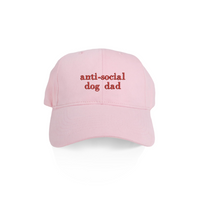 BLD LIFESTYLE CLUB CAP: Baby Pink (with quote)