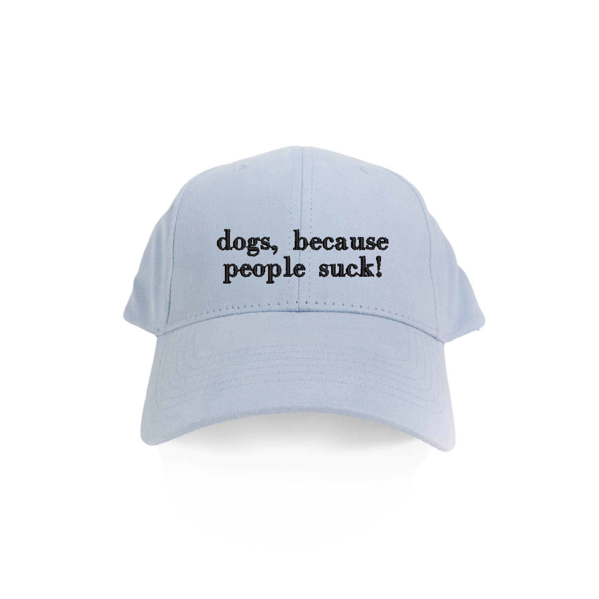 BLD LIFESTYLE CLUB CAP: Blue (with quote)