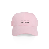 BLD LIFESTYLE CLUB CAP: Baby Pink (with quote)