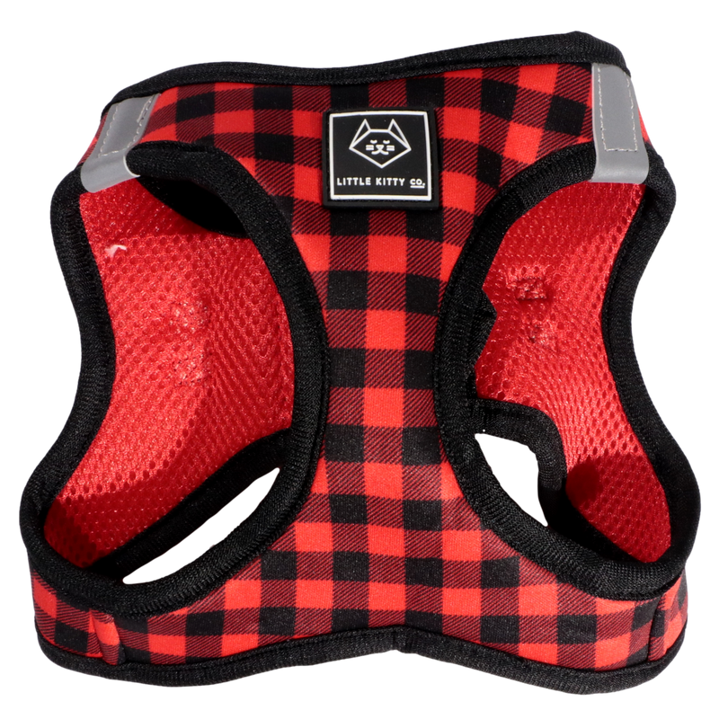 CAT STEP IN HARNESS: Plaid to the Bone (NEW!)
