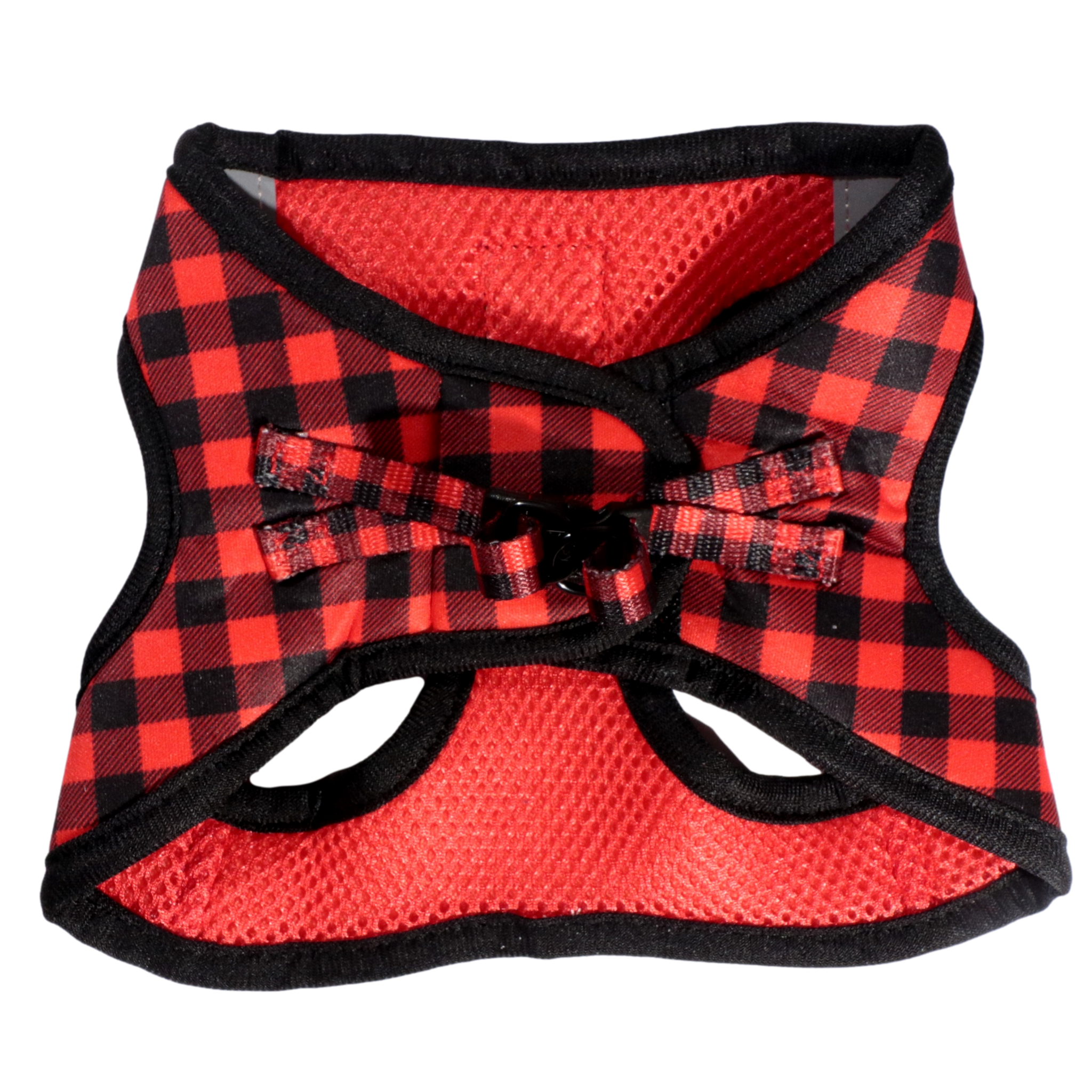 CAT STEP IN HARNESS: Plaid to the Bone