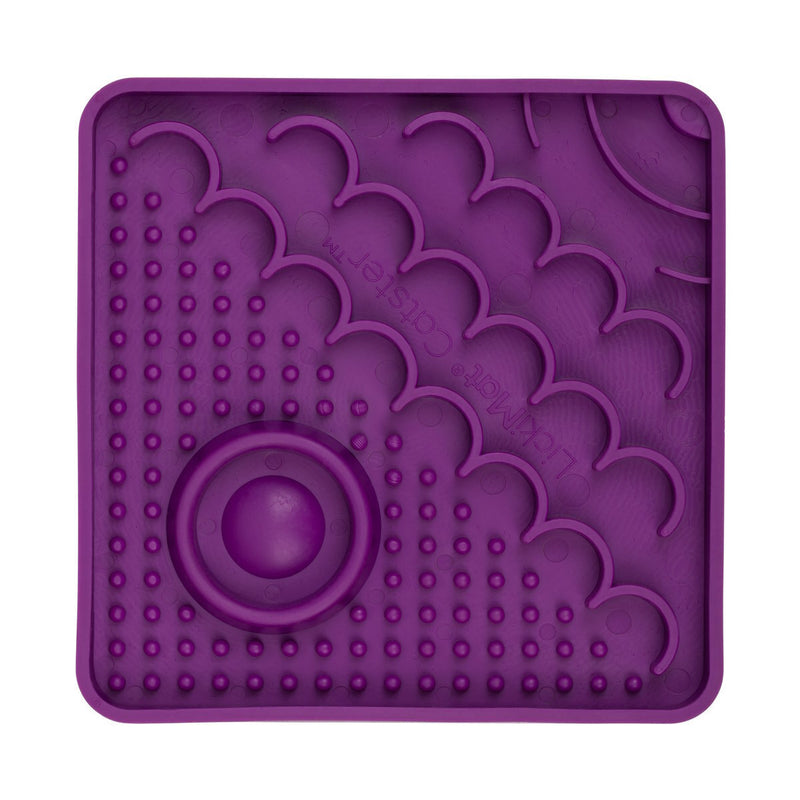 LICKIMAT (CAT):Catster Slow Food Bowl Anxiety Mat for Cat&