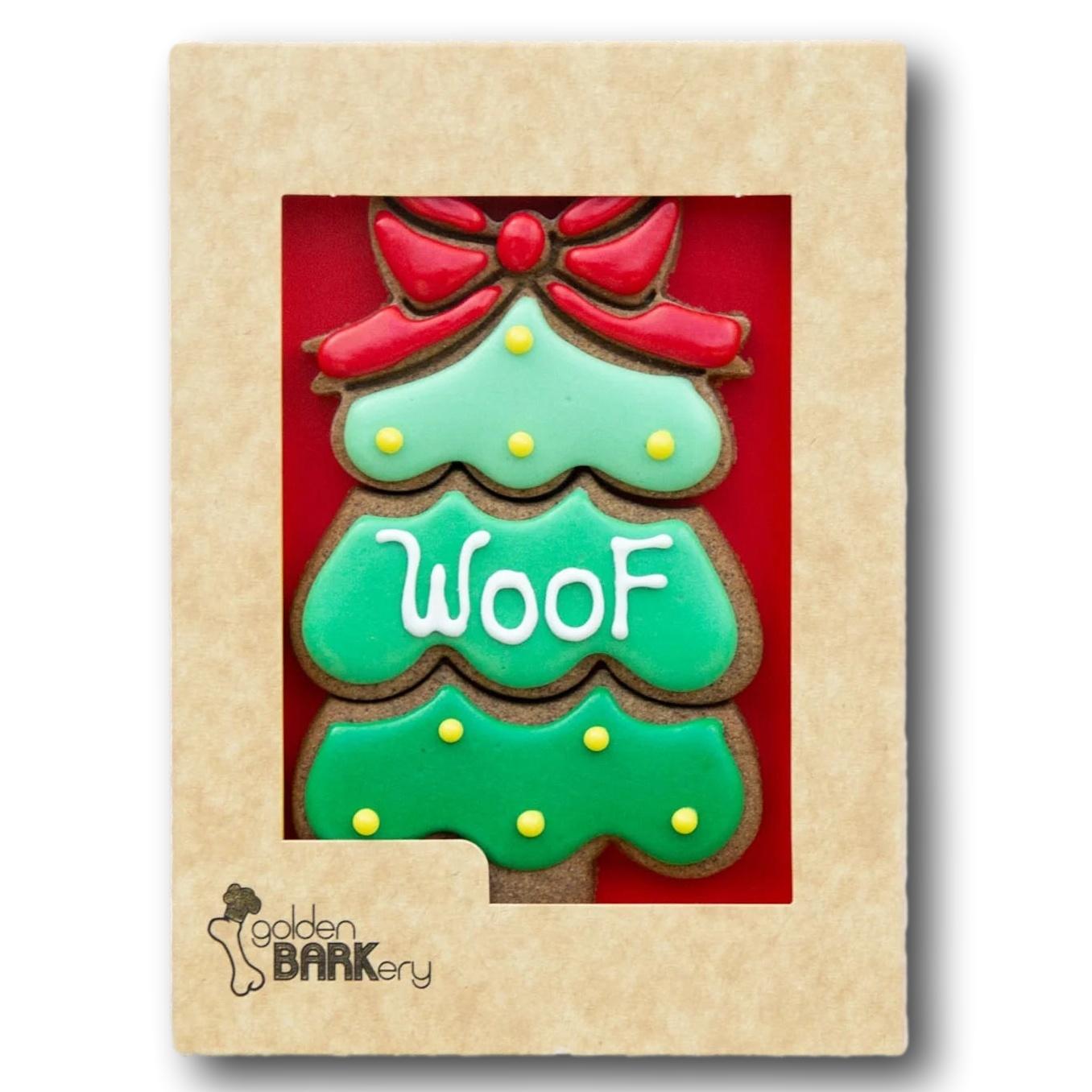 DOG TREATS | Golden BARKery: Christmas Dog Treat - WOOF X-mas Tree