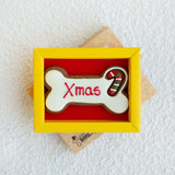 DOG TREATS | Golden BARKery: Christmas Dog Treat - Woofmas Dog Bone