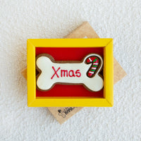 DOG TREATS | Golden BARKery: Christmas Dog Treat - Woofmas Dog Bone