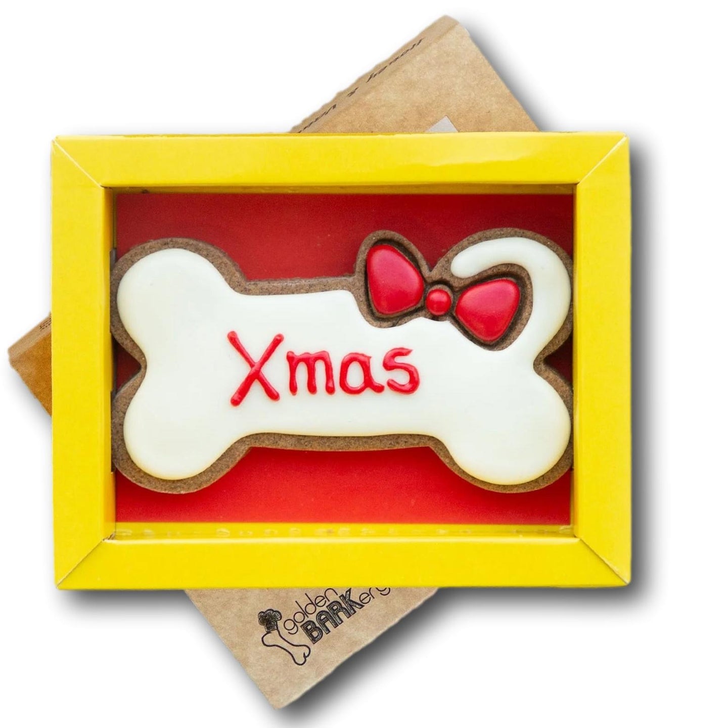 DOG TREATS | Golden BARKery: Christmas Dog Treat - WOOF Santa Paws