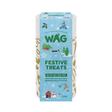 DOG TREATS | WAG: Braided Bully Festive Treats Tube