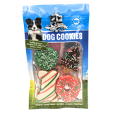 DOG TREATS | Huds and Toke: Mixed Christmas Cookie Pack | 4 Pce