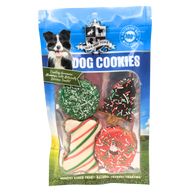DOG TREATS | Huds and Toke: Mixed Christmas Cookie Pack | 4 Pce