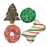 DOG TREATS | Huds and Toke: Mixed Christmas Cookie Pack | 4 Pce