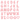 Chunky Charms: Baby Pink