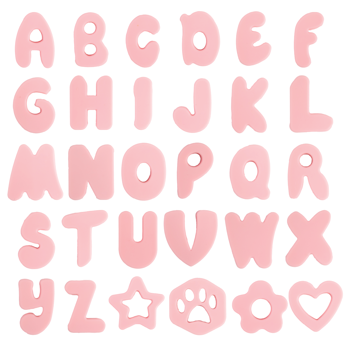 Chunky Charms: Baby Pink